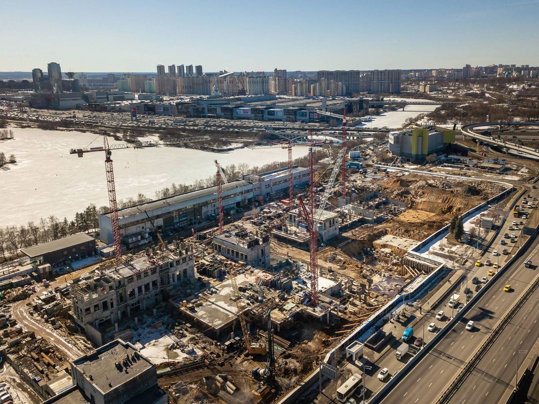 Ход строительства ЖК «Сити Бэй» за Март 2021 г., фото №1