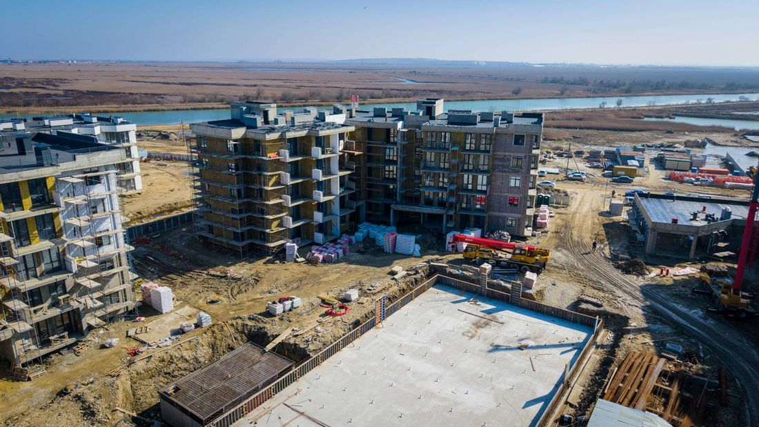 Ход строительства ЖК «Море тут» за Март 2026 г., фото №1
