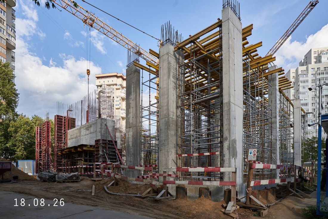 Ход строительства ЖК «Соколинн Парк» за Август 2026 г., фото №1