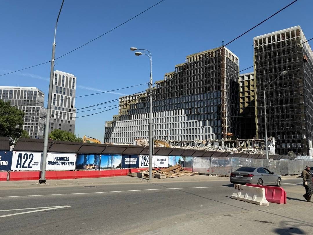 Ход строительства ЖК «А22» за Май 2025 г., фото №1