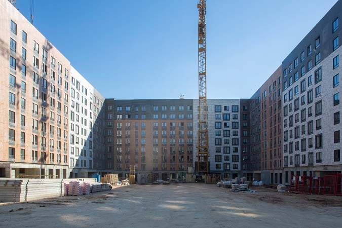 Ход строительства ЖК «Середневский лес» за Июнь 2021 г., фото №1