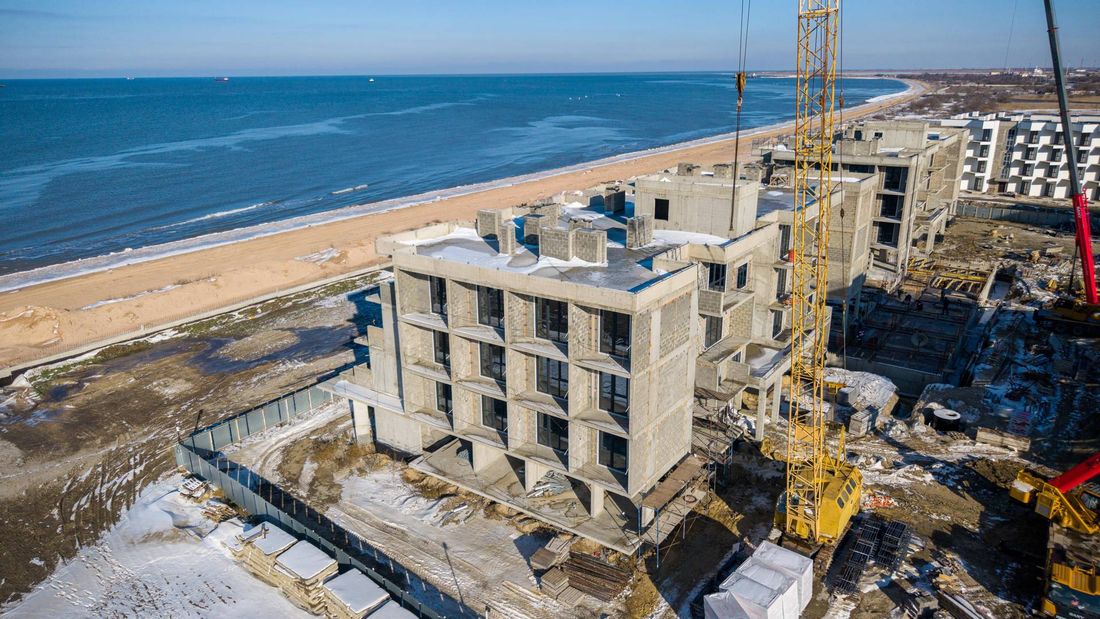 Ход строительства ЖК «Море тут» за Февраль 2026 г., фото №1