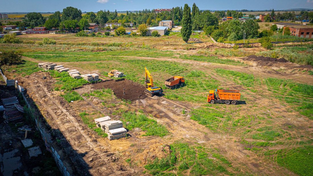 Ход строительства ЖК «Сады у моря» за Август 2022 г., фото №1
