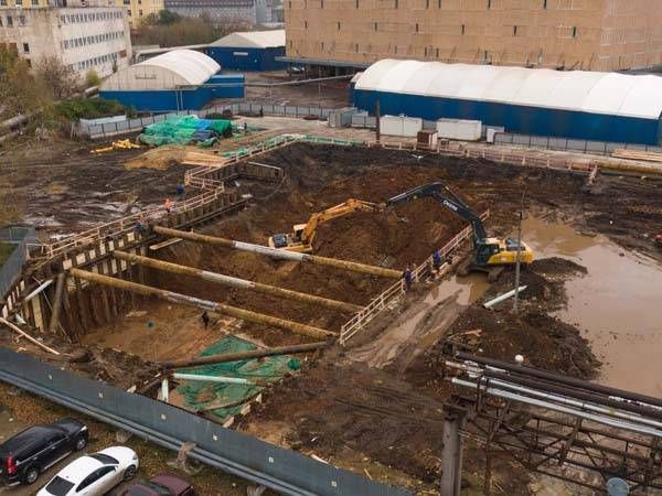 Ход строительства ЖК «Руставели 14» за Октябрь 2020 г., фото №1
