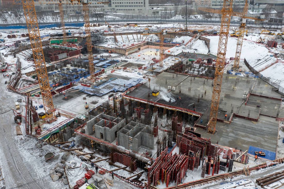 Ход строительства ЖК «Ривер Парк Кутузовский» за Март 2023 г., фото №1