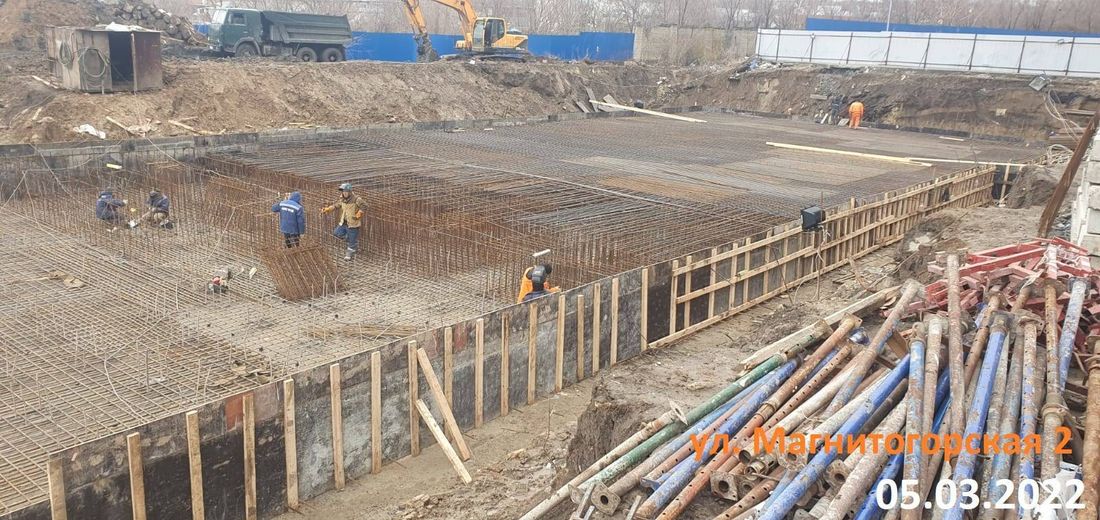Ход строительства ЖК «Екатерининский» за Март 2022 г., фото №1