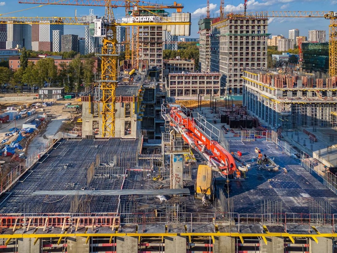 Ход строительства ЖК «Сет» за Сентябрь 2025 г., фото №1