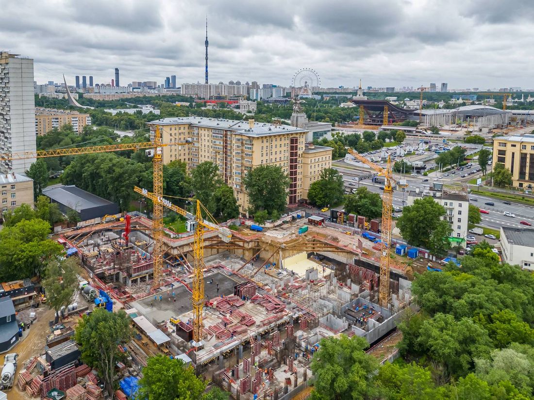 Ход строительства ЖК «Дом премиум-класса МИРА» за Июнь 2025 г., фото №1