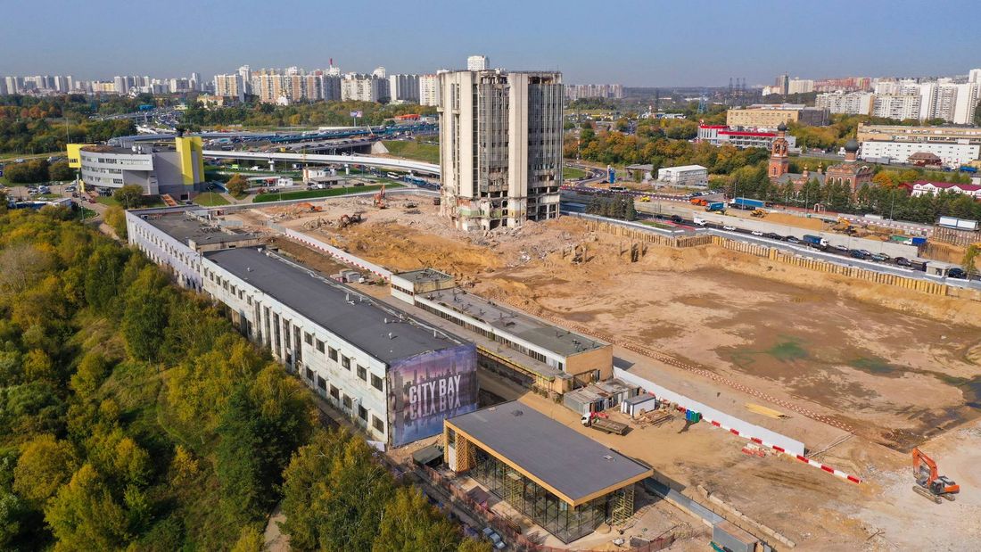 Ход строительства ЖК «Сити Бэй» за Октябрь 2020 г., фото №1