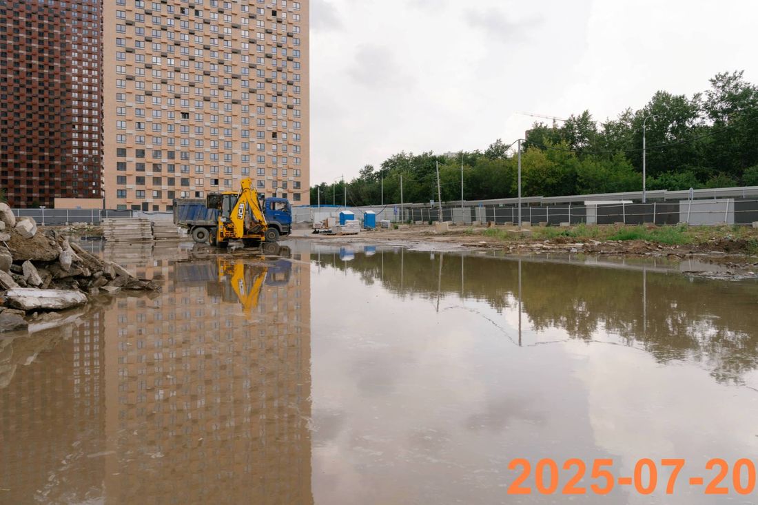 Ход строительства ЖК «Алтуфьевское 53» за Июль 2025 г., фото №1