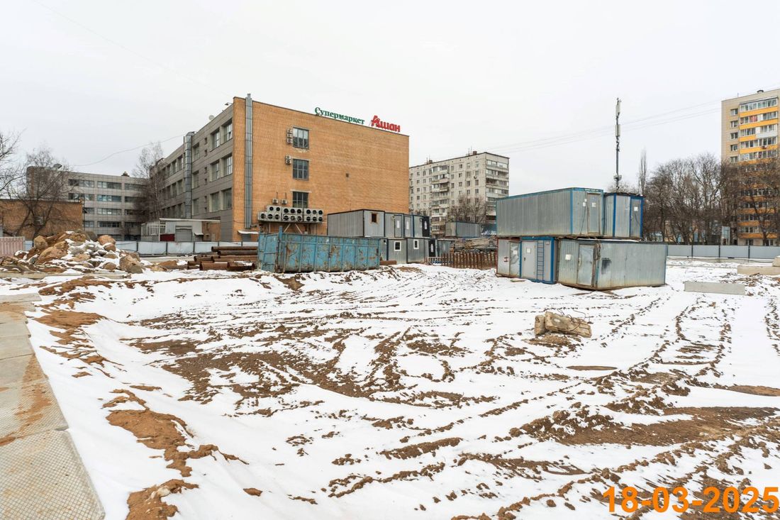 Ход строительства ЖК «Кронштадтский 9» за Март 2025 г., фото №1