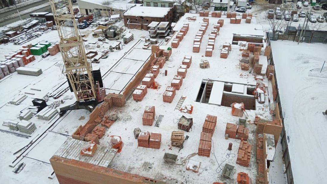 Ход строительства ЖК «Космос» за Январь 2026 г., фото №1