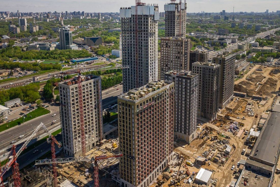 Ход строительства ЖК «Сити Бэй» за Май 2022 г., фото №1