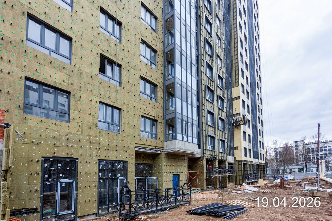 Ход строительства ЖК «Панфиловский проспект, з/у 927» за Май 2026 г., фото №1