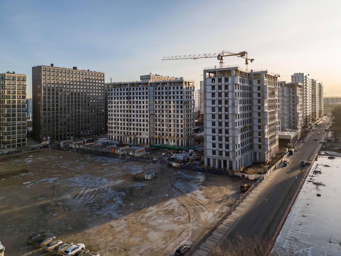 Ход строительства ЖК «Ривер Парк Коломенское» за Январь 2025 г., фото №1