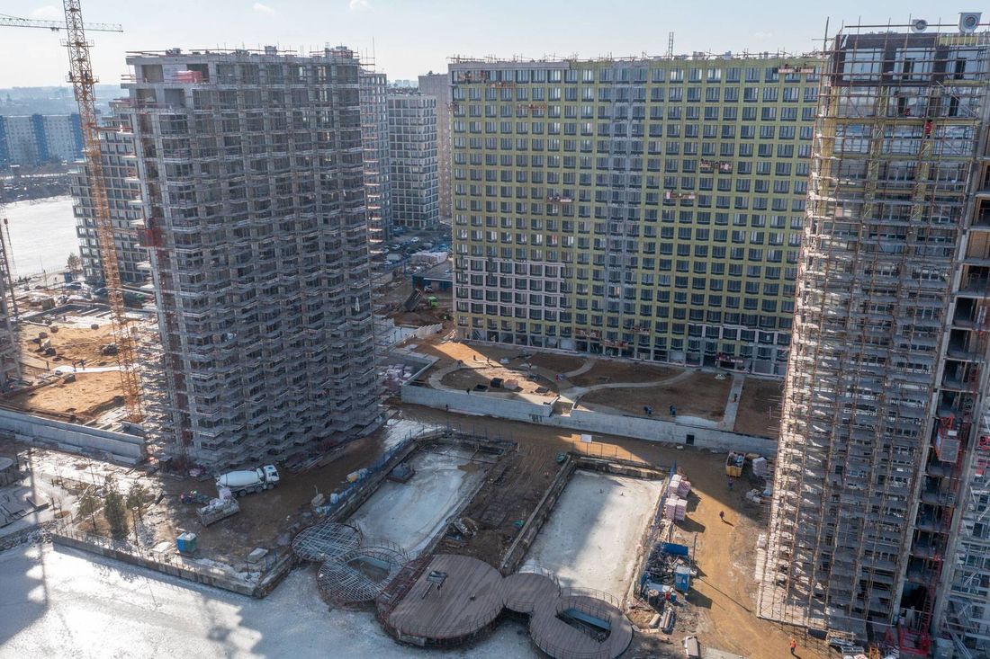 Ход строительства ЖК «Ривер Парк Коломенское» за Март 2023 г., фото №1