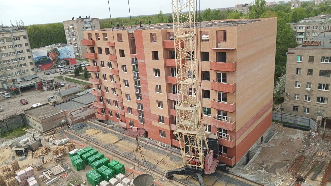 Ход строительства ЖК «Космос» за Май 2025 г., фото №1