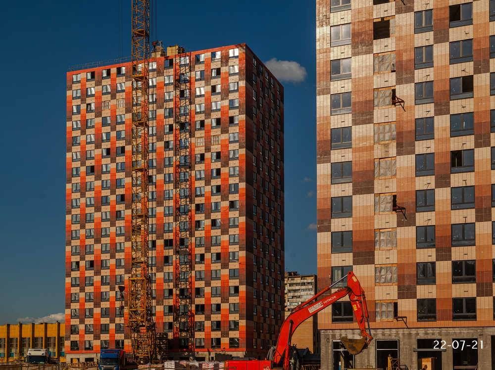 Ход строительства ЖК «Большая Академическая 85» за Июль 2021 г., фото №1