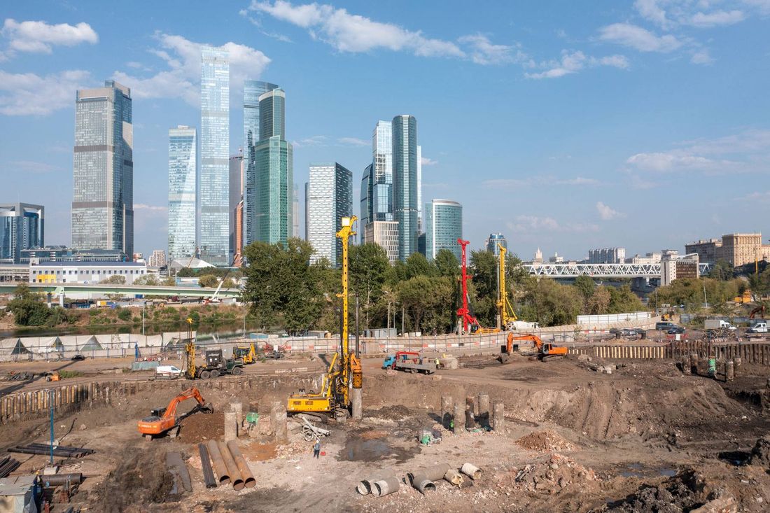 Ход строительства ЖК «Ривер Парк Кутузовский» за Август 2022 г., фото №1