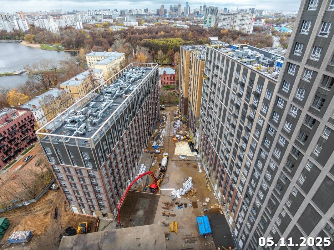 Ход строительства ЖК «Михалковский» за Ноябрь 2025 г., фото №1