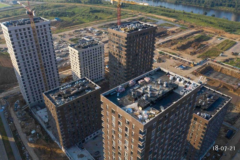 Ход строительства ЖК «Холланд парк» за Июль 2021 г., фото №1