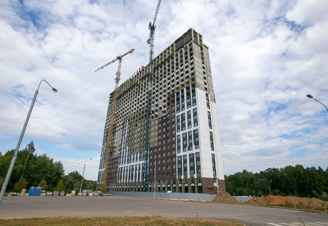 Ход строительства ЖК «Пятницкое 58» за Август 2022 г., фото №1