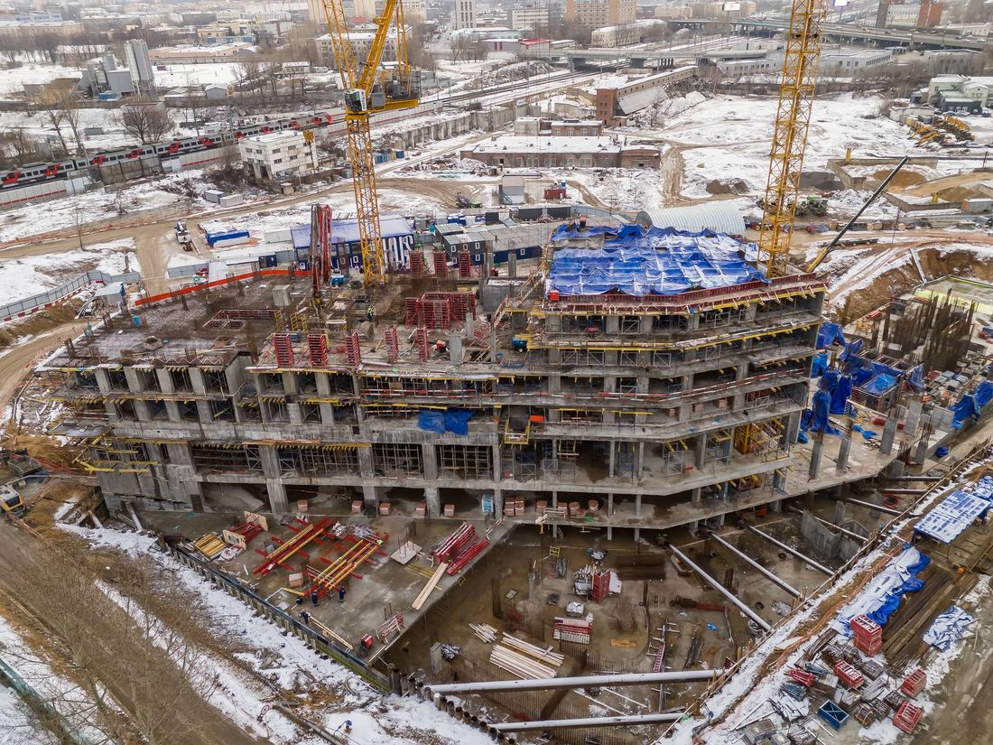 Ход строительства ЖК «Джойс» за Январь 2025 г., фото №1