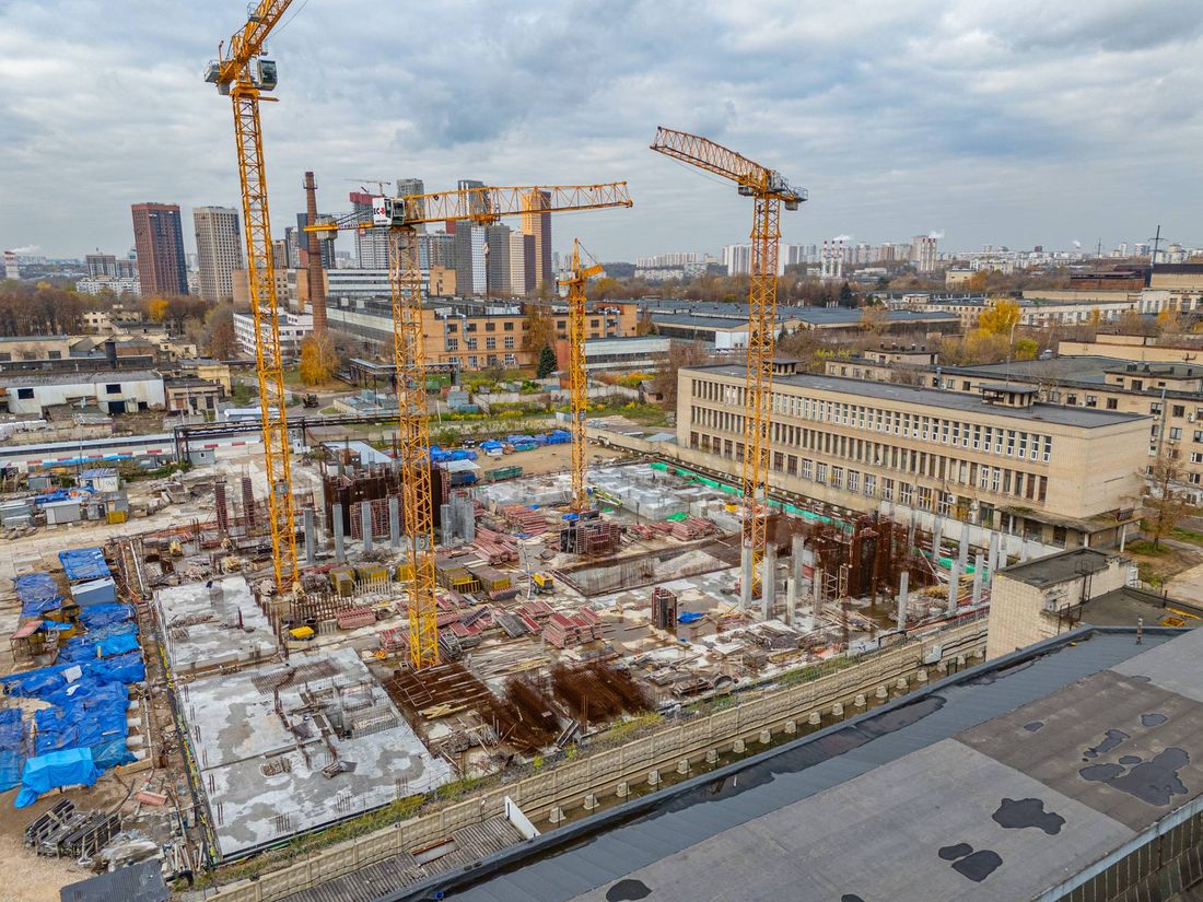 Ход строительства ЖК «Ситидзен» за Октябрь 2025 г., фото №1