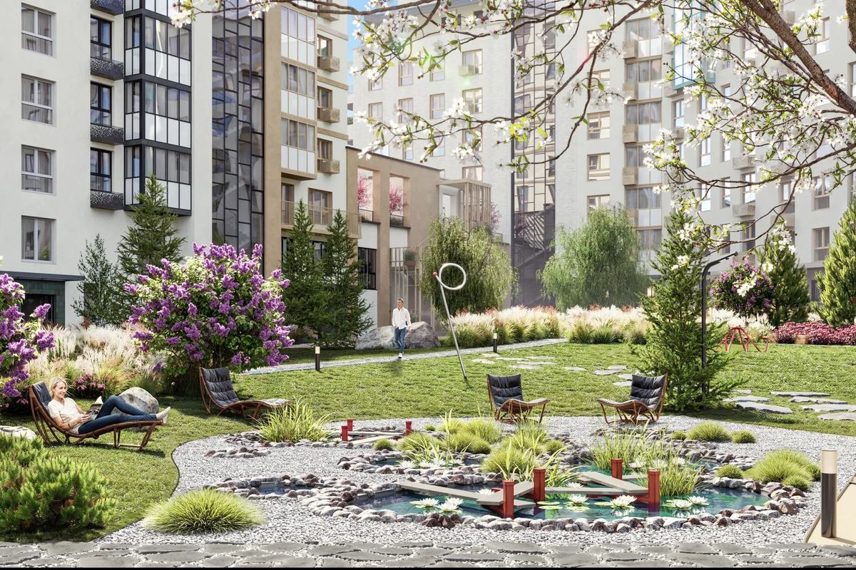 Зеленый мини-город