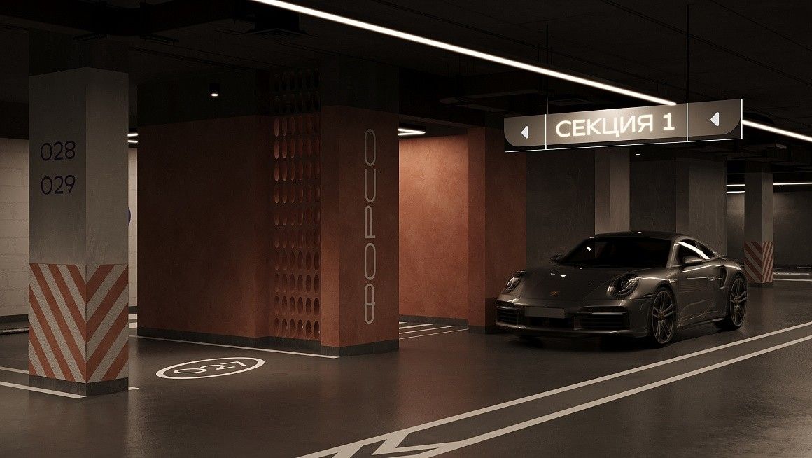 Подземный паркинг