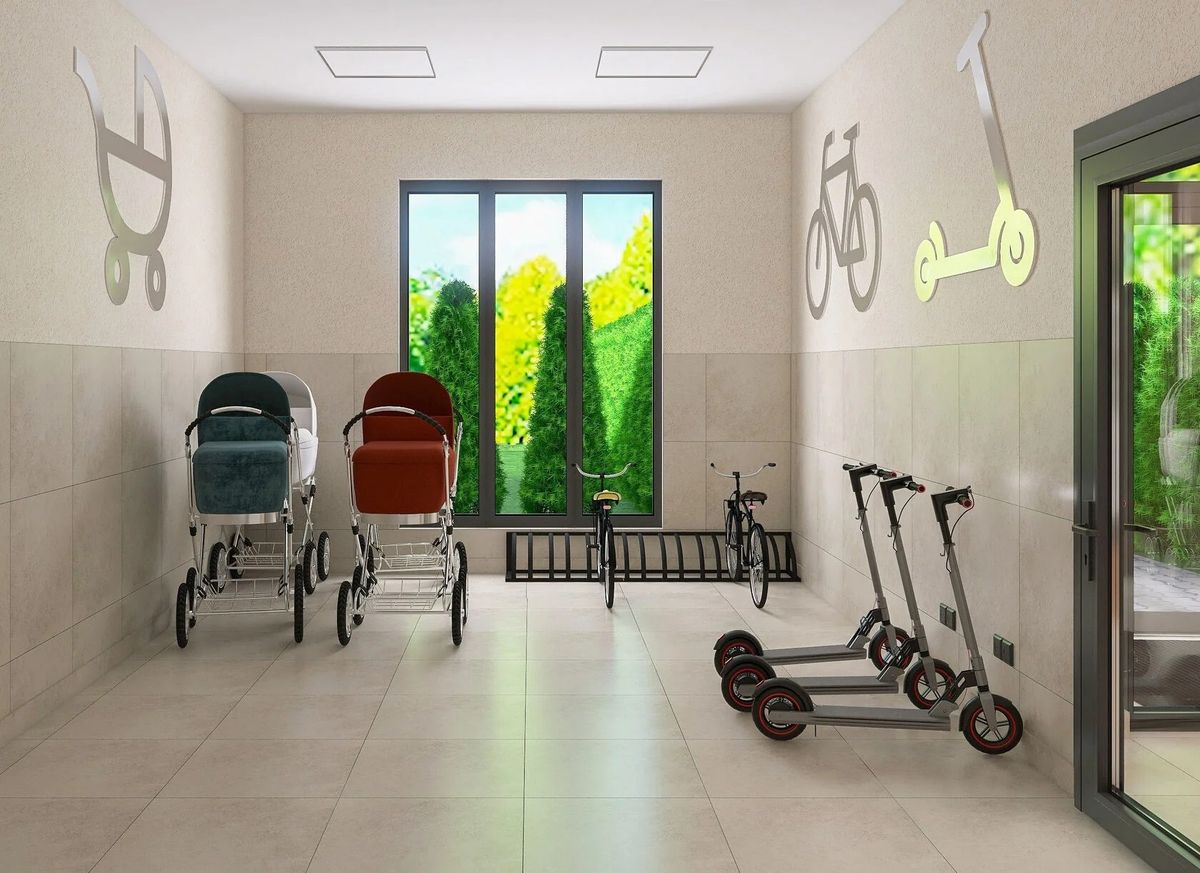 Колясочные и велосипедные