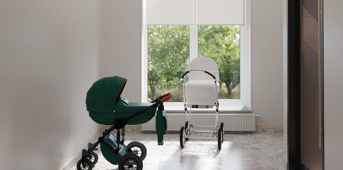 Колясочные в зоне лобби