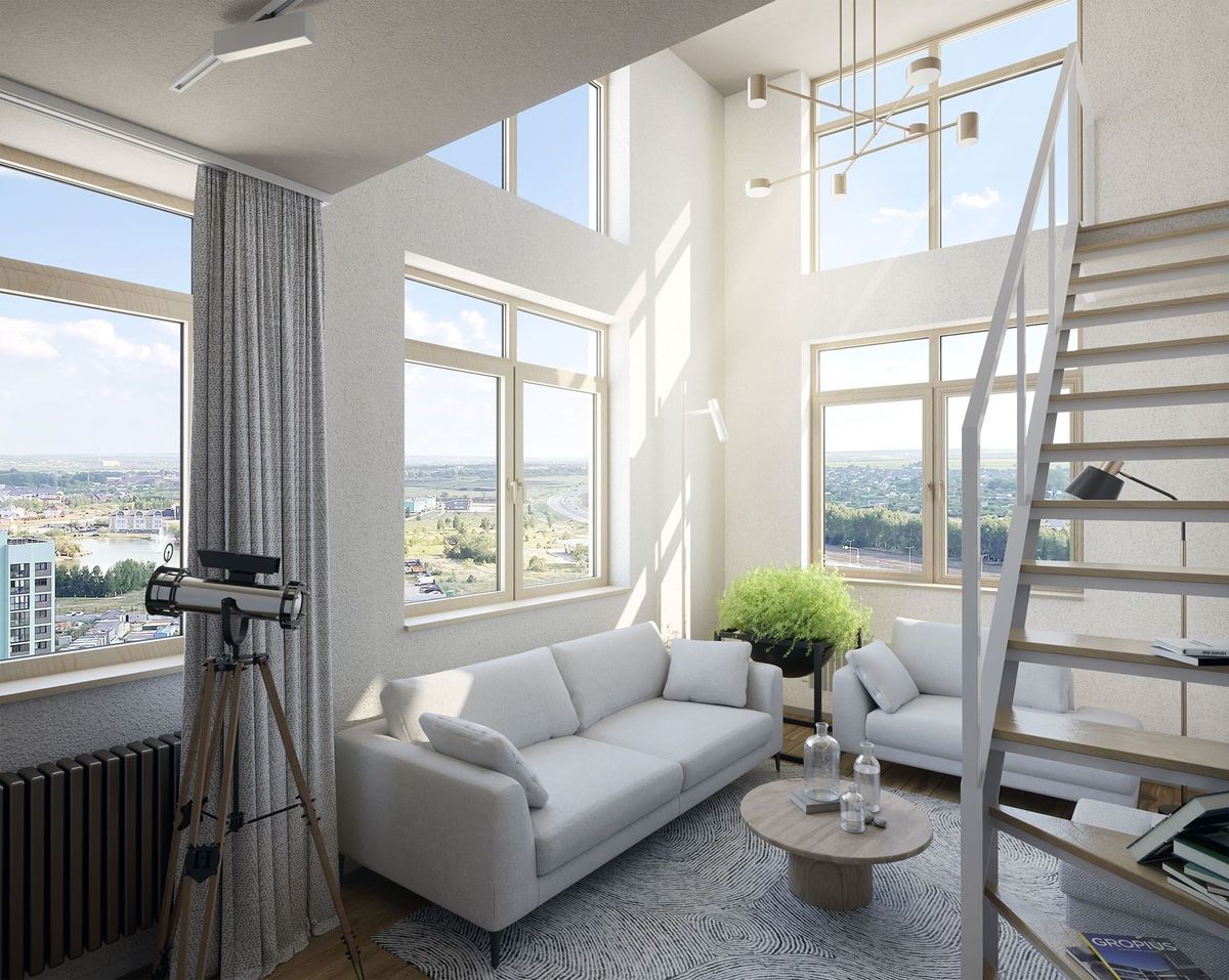 Квартиры со вторым светом