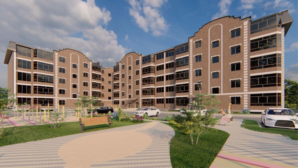 Благоустроенные дворы