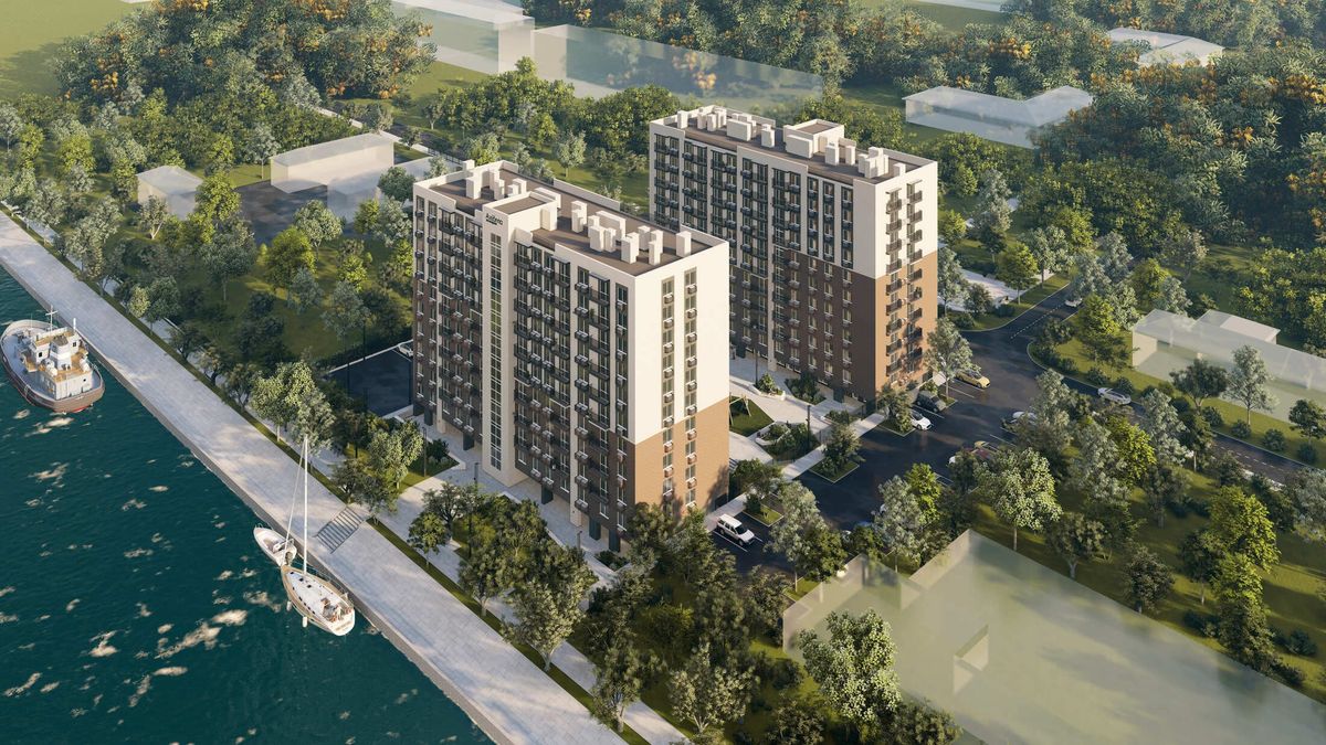 Парк вдоль Волги