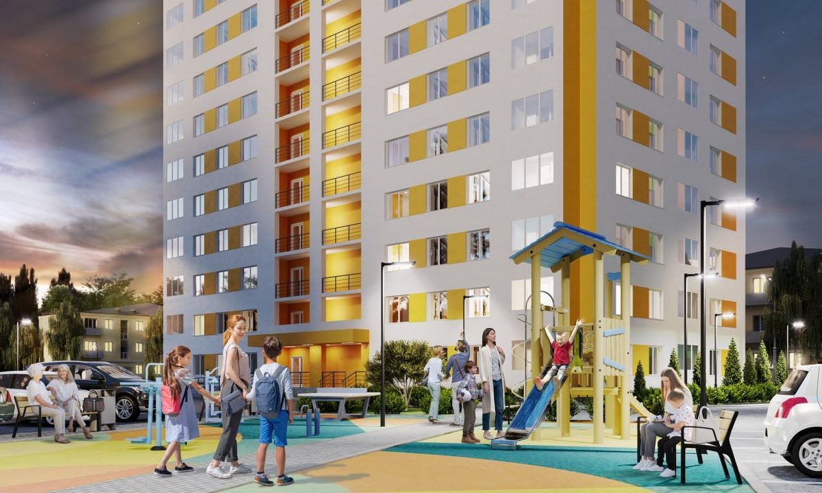 Дома полностью кирпичные