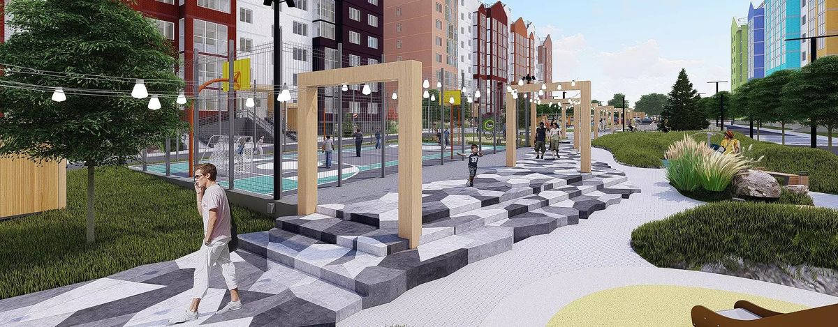 Пешеходный бульвар