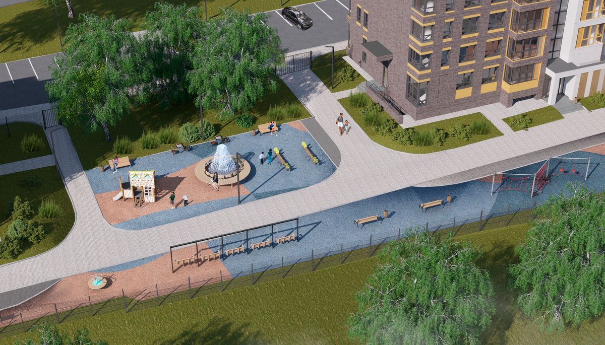 Детские и спортивные площадки