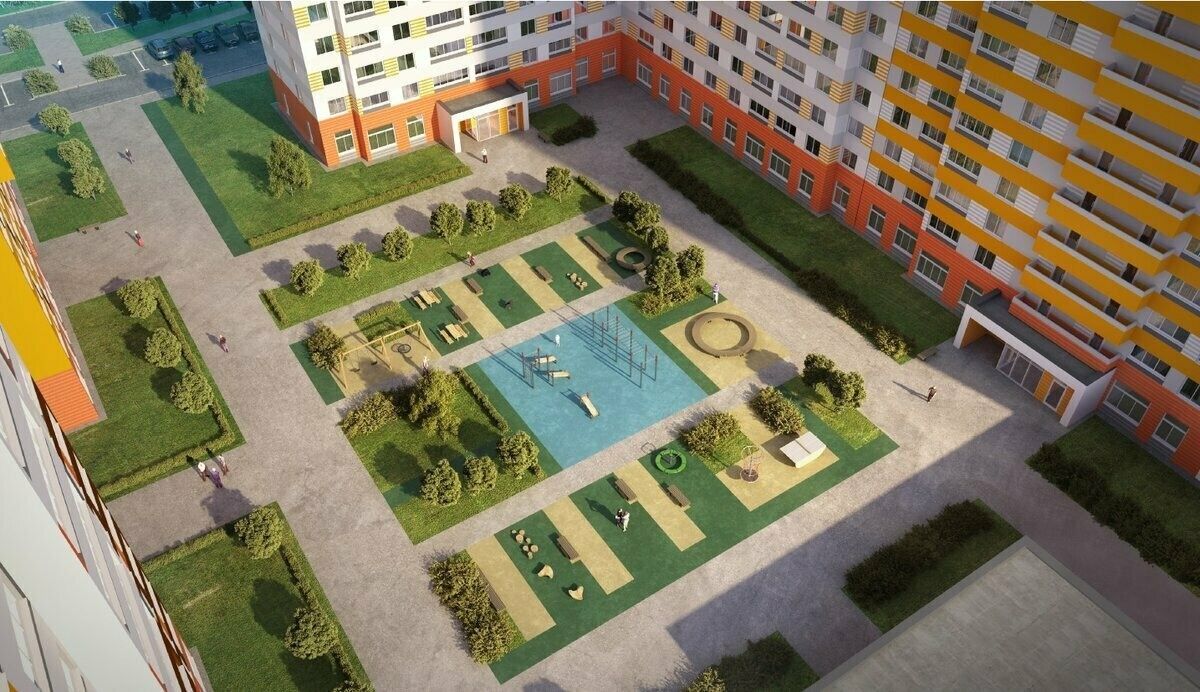 Безопасный закрытый двор