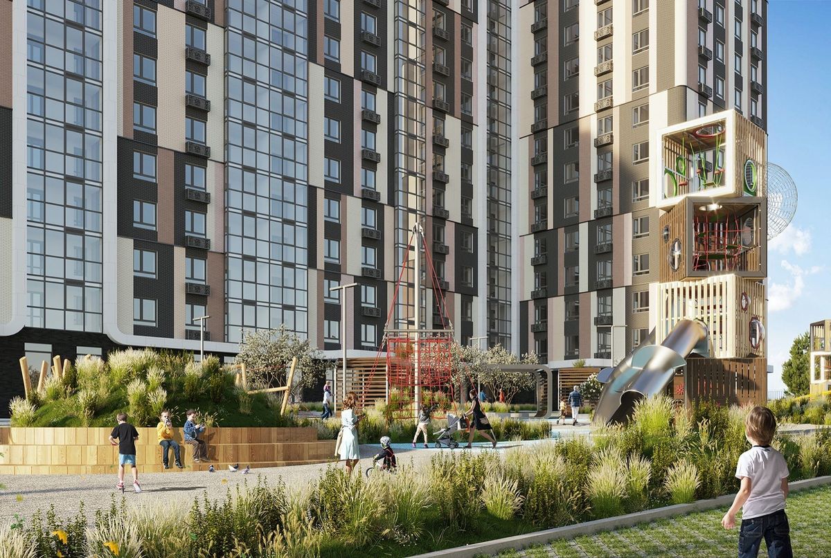 Современные детские площадки