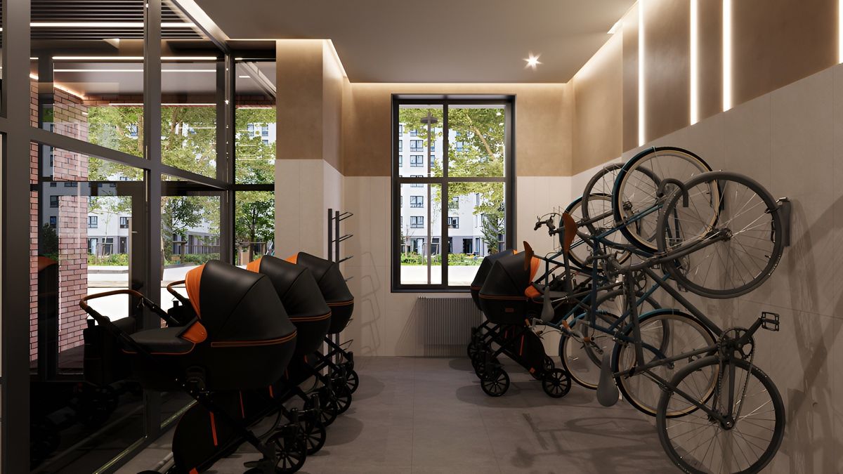 Колясочные и велосипедные