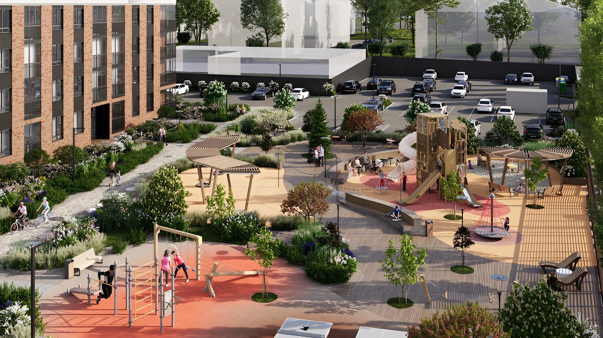 Детские и спортивные площадки