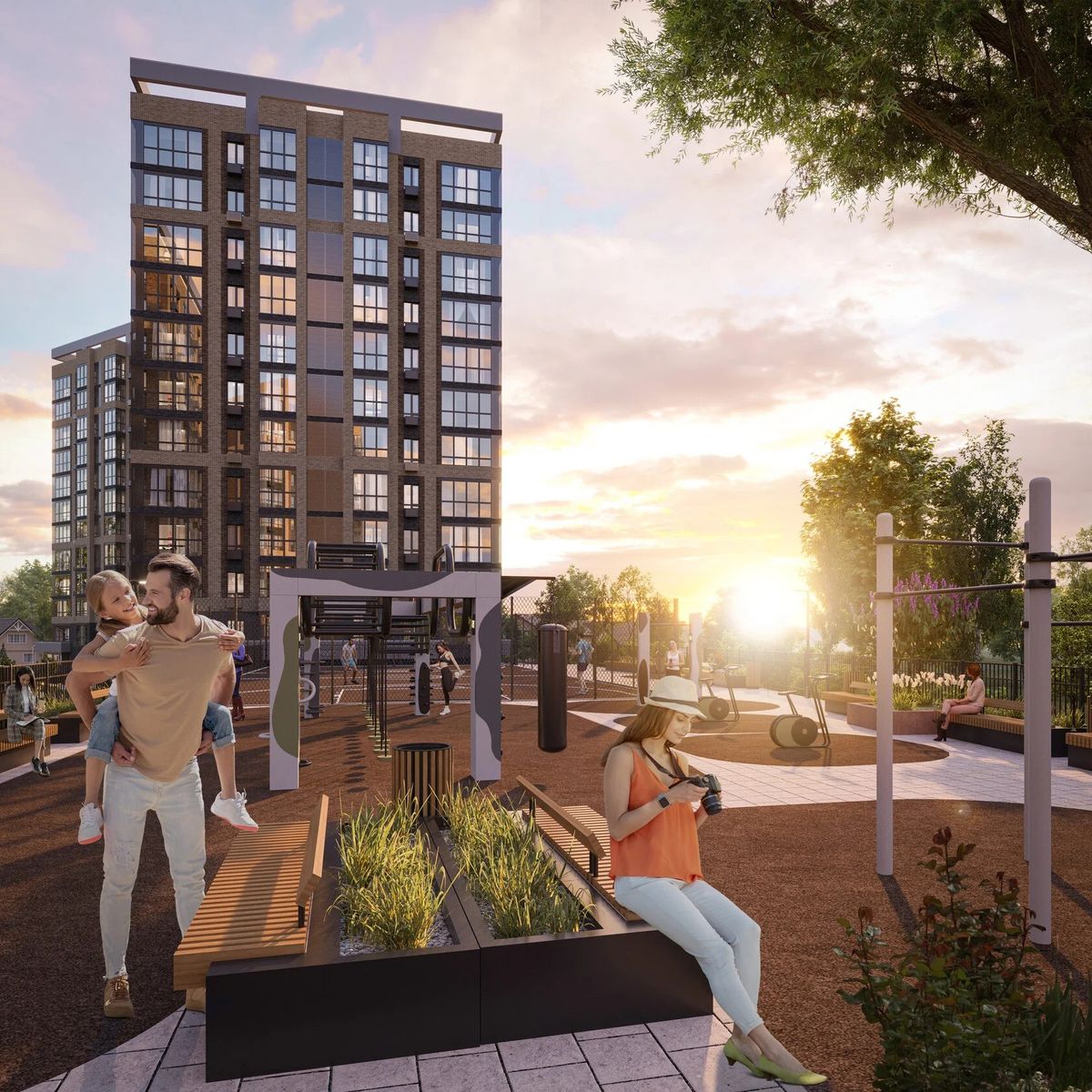 Спортивные площадки