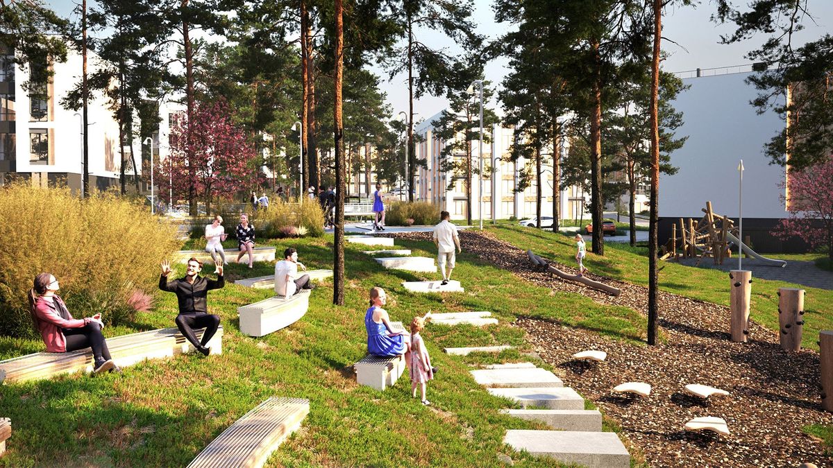 Экологичный и престижный район города