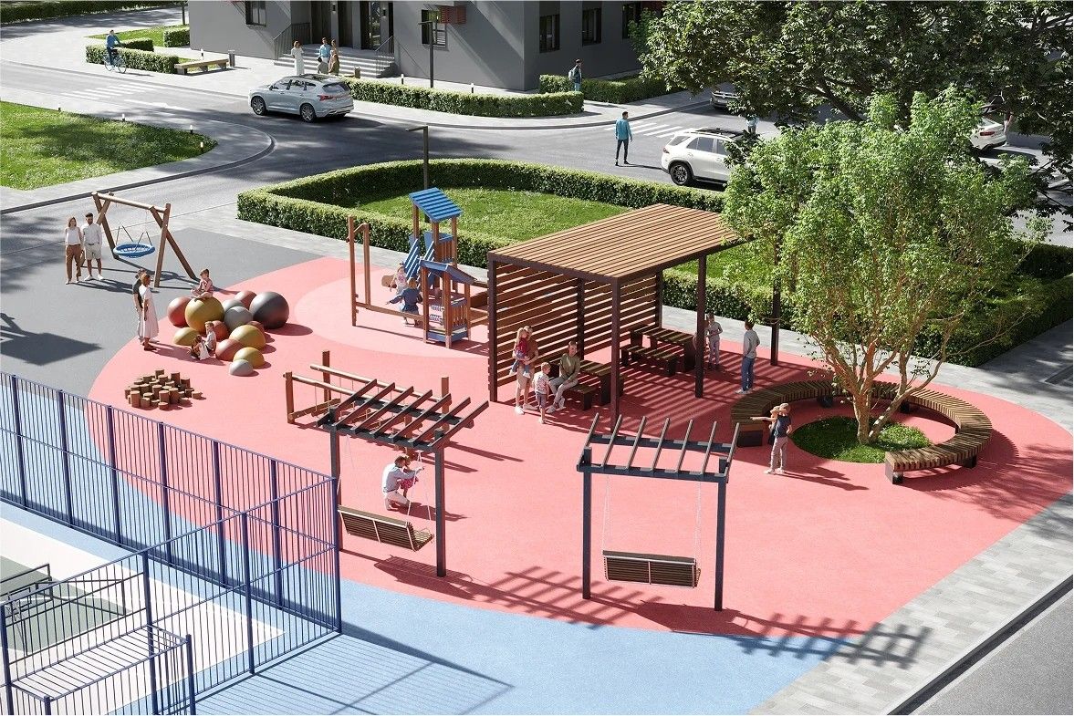 Двор и детская площадка