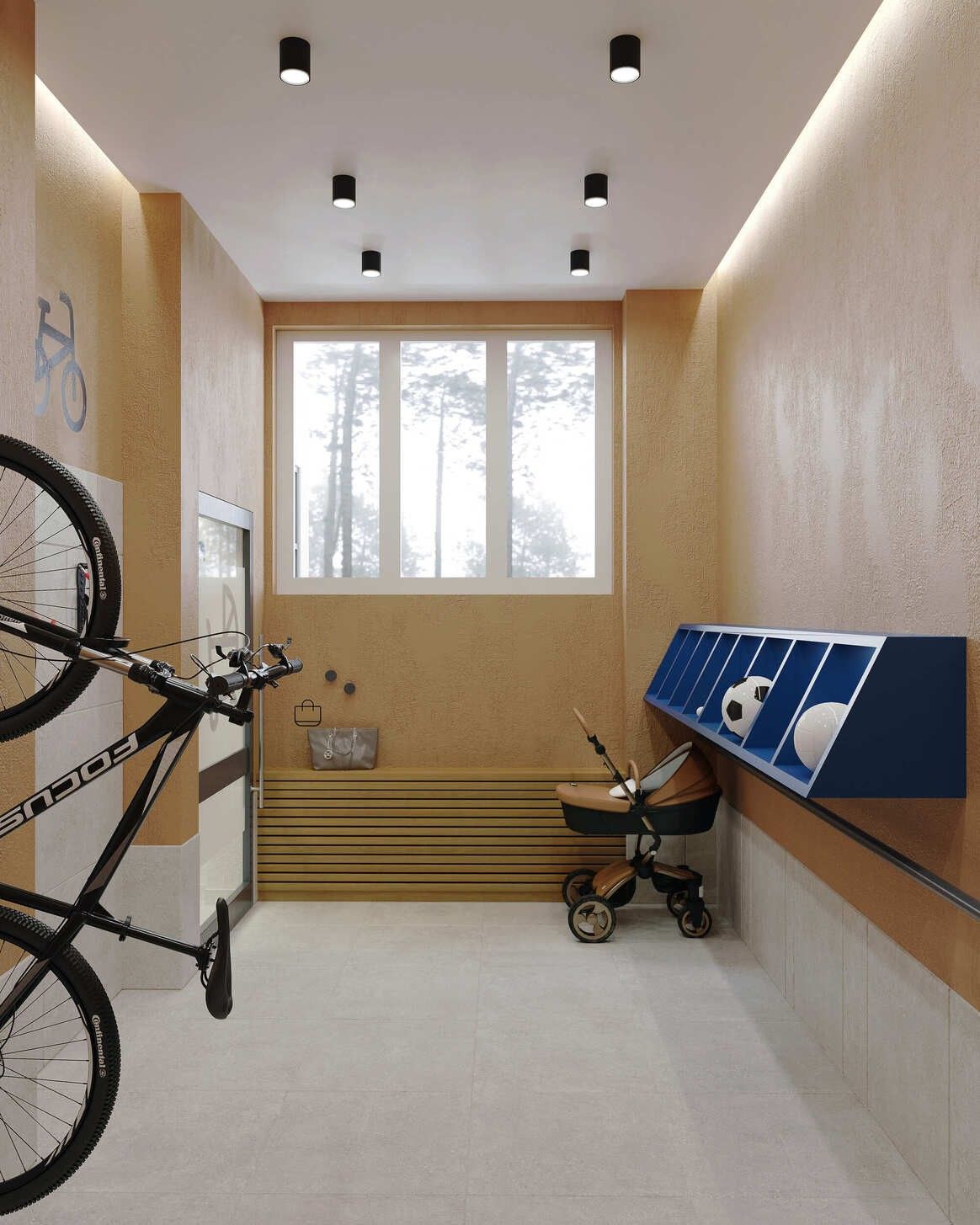 Велосипедные и колясочные