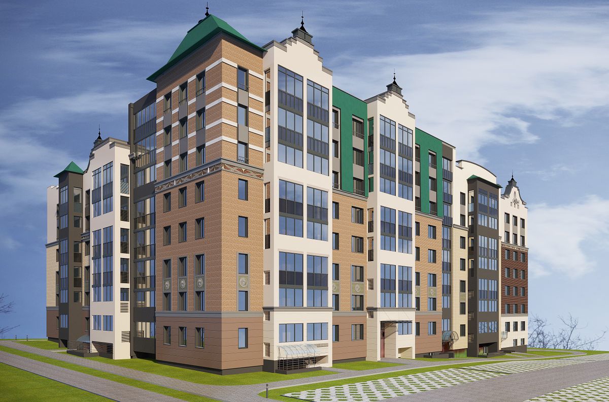 Фасады домов