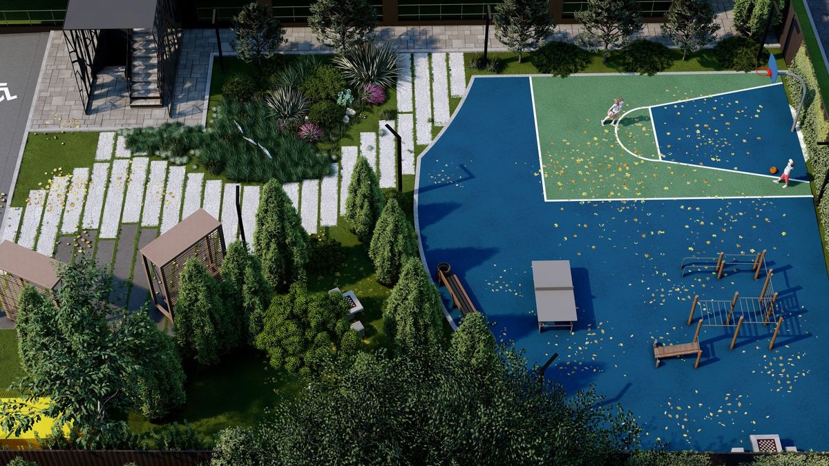 Спортивные площадки