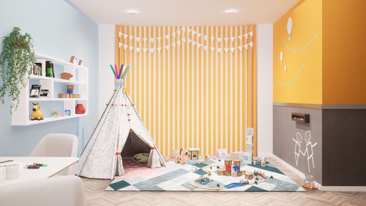 Детская зона и коворкинг