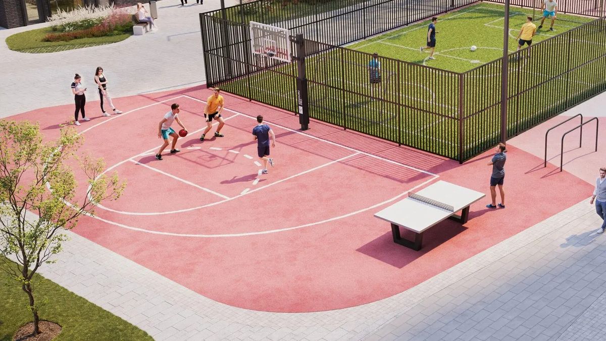 Спортивные площадки